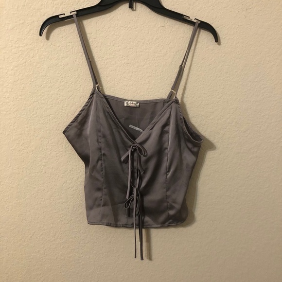 Free People Tops - Free People Intimately Tank Top Tie Front NWT